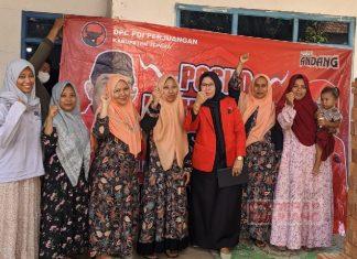 Komandan Tempur Elektoral Bintang Dua Lasmini Laksanakan Tugas Partai