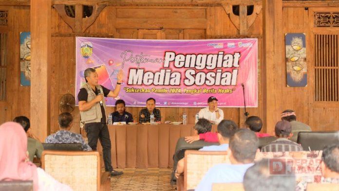 Kumpulkan Pegiat Media Sosial, Junarso Ajak Tangkal Berita Hoaks