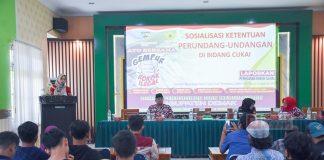 Mbak Eisti Ajak Generasi Muda Perangi dan Gempur Peredaran Rokok Ilegal