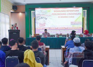 Mbak Eisti Ajak Generasi Muda Perangi dan Gempur Peredaran Rokok Ilegal