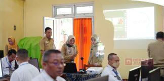 Mbak Eisti Monitoring Pelaksanaan Ujian JPT Pratama di Lingkungan Pemkab Demak