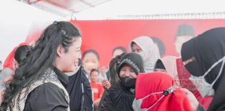 Mbak Pinka Sapa Kader Partai dan Milenial Wonogiri