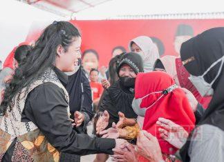 Mbak Pinka Sapa Kader Partai dan Milenial Wonogiri