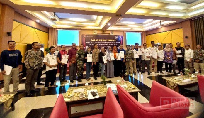 Optimis Tanpa Kendala, Pengurus DPC Partai Grobogan Hadiri Rapat Pleno Terbuka Rekapitulasi DPSHP