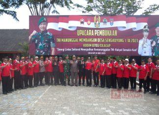 Pembukaan TMMD Sengkuyung Tahap I Tahun 2023 di Kedungbenda, Taufik: Harus Saling Bersinergi