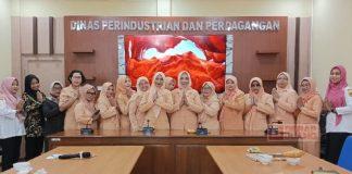 Pererat Silaturahmi DWP Disperindag, Lusia Indah Ajak Tingkatkan Kredibilitas