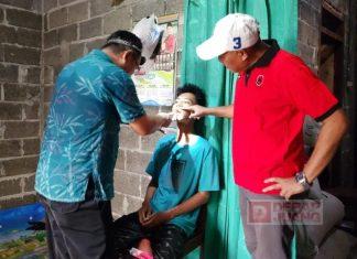 Prihatin Dengan Keadaan Pelajar Korban Kecelakaan, Munawir Bantu Biaya Pembuatan Gigi Palsu