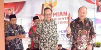 Sadewo Resmikan Balai Desa Karangtengah