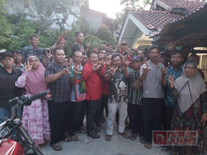 Satukan Tekad Kemenangan, Heroe Rapatkan Barisan Banteng Dusun Napel