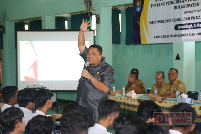 Songsong Pemilu 2024, Taufik Kaum Milenial Jangan Alergi Politik