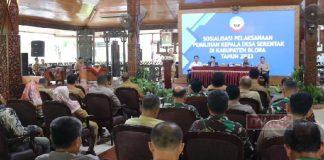 Sosialisasi Pilkades Tahun 2023, Mbak Etik: Mari Awasi Pembinaan Seluruh Prosesnya