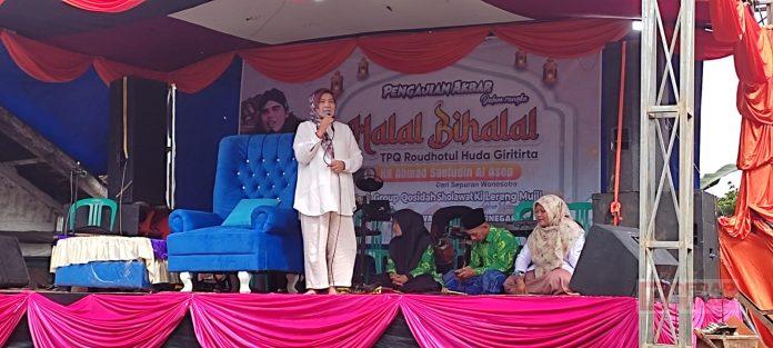 Sri Ruwiyati Hadiri Pengajian Akbar dan Halal Bi Halal di Desa Giritirta
