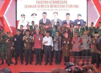 Sri Sumarni Hadiri Tausyiah Kebangsaan dan Gerakan Semesta Mencegah Stunting