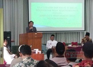 Subagyo Hadiri Acara Silaturahmi Antar Lembaga Desa Kedungwringin