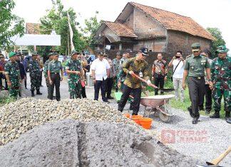 TMMD Kodim 0722 Kudus, Masan: Berikan Layanan Terbaik Bagi Kudus