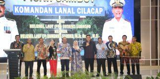 Taufik Nurhidayat Hadiri Malam Pisah Sambut Danlanal Cilacap