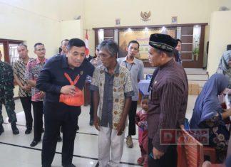 Tinjau Bantuan Pangan, Taufik Berharap Angka Stunting Menurun
