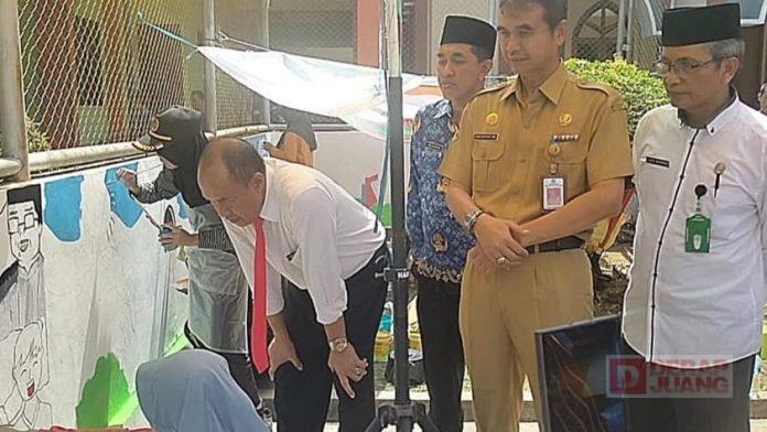 Tinjau Lomba Mural Purwokerto, Sadewo Sebagai Pematik Api Semangat Bung Karno