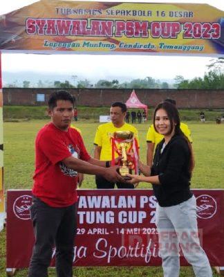 Shafira Gelar Turnamen Sepak Bola untuk Pemuda di Candiroto