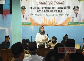 Ristawati Hadiri Giat Ramah Tamah Bersama Pemuda Banjurpasar