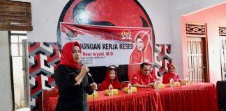 Dr. Hj Dewi Aryani, MSi., gelar Reses serta Halal Bi Halal bersama pengurus DPC, PAC, dan KomandanTe Bintang Dua PDI Perjuangan Kabupaten Tegal.