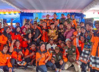 Edi Sasongko Jalin Silaturahmi dengan Relawan RCTD