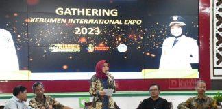 Hadiri Gathering KIE 2023, Ristawati: Bukti Kebumen Mampu Gelar Acara Besar Wabup Ristawati hadiri gathering KIE 2023.