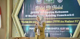 Wabup Ristawati hadiri Halal Bi Halal JPPPM Kebumen.
