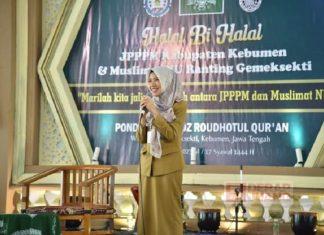 Wabup Ristawati hadiri Halal Bi Halal JPPPM Kebumen.