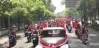 DPC Kota Magelang Kompak Daftarkan Bacaleg ke KPU