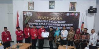 DPC Wonogiri Gelar Pesta Rakyat saat Daftarkan Bacaleg