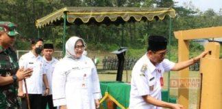Mbak Yuni Hadiri Pembukaan TMMD Tahap I di Bukuran