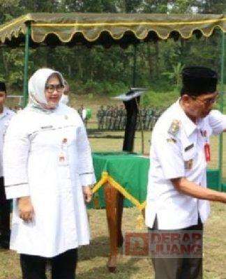 Mbak Yuni Hadiri Pembukaan TMMD Tahap I di Bukuran
