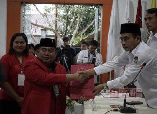 Semarak Kader Banteng Temanggung Daftarkan Bacaleg ke KPU