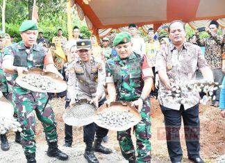 Hadiri TMMD Ke-116, Riswadi: Wujudkan Kemanunggalan TNI-Rakyat.