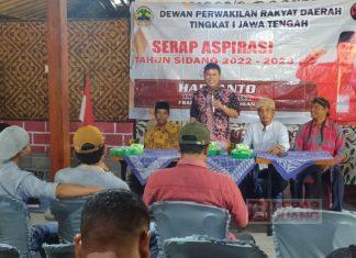 Hartanto Serap Aspirasi Kader dan Masyarakat Tegalmulyo