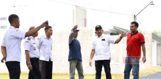 Rober dan Prasetya Kompak Tinjau Perbaikan Jalan di Manggung