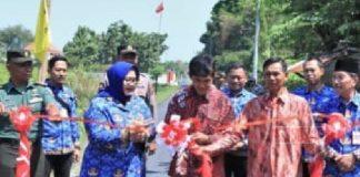 Mbak Yuni Resmikan Pembangunan 3 Ruas Jalan di Sragen