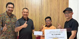 Salurkan Bantuan Sosial, Harris Turino: Ini Berangkat Dari Hati Nurani.