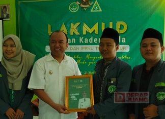 Menjadi Pemateri Lakmud IPNU, Jumadi Sharing Kiat-Kiat Jadi Orang Sukses.