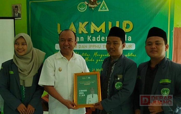 Menjadi Pemateri Lakmud IPNU, Jumadi Sharing Kiat-Kiat Jadi Orang Sukses.