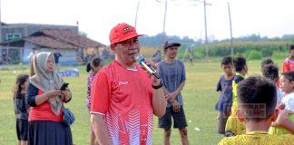 Gelar Turnamen Bola, Nursidik Harapkan 'Nursidik Cup' Jadi Ajang Jaring Atlit Cilik.