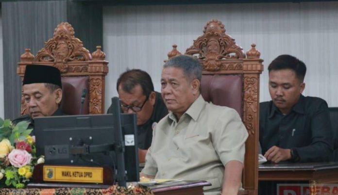Rapat Paripurna Bahas Raperda, Edy Supriyanto Langsung Bentuk Pansus.