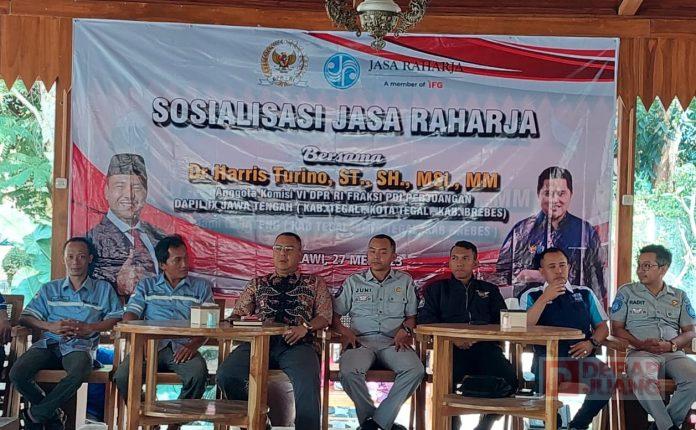 Edukasi Paguyuban Supir Truk, Harris Ajak Jaga Keselamatan di Jalan.