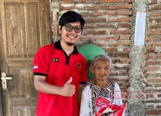 Ganang Satria Aktualisasikan Bentuk Kepedulian untuk Lansia