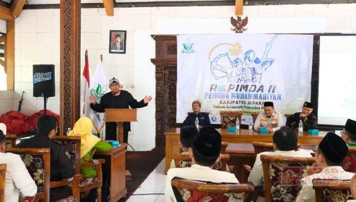 Andang Beri Orasi Kebangsaan di RAPIMDA II Pemuda Muhammadiyah Jepara