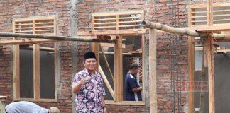 Bayu Cek Pembangunan Pos PAUD Larasati Dermaji