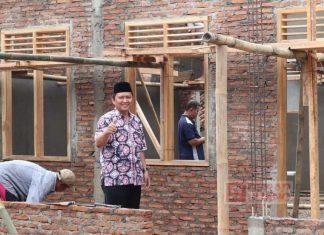 Bayu Cek Pembangunan Pos PAUD Larasati Dermaji