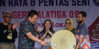 Bung Dance Buka Panen Raya dan Pentas Seni SD Negeri Salatiga 06