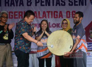 Bung Dance Buka Panen Raya dan Pentas Seni SD Negeri Salatiga 06